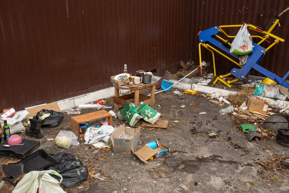 Irpin, Ukraine During the Russian Invasion The Russians shot and killed residents who weren't able to flee