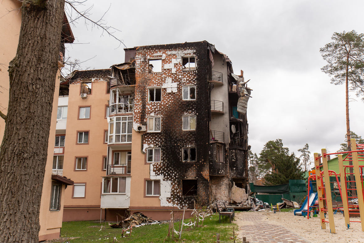 Irpin, Ukraine During the Russian Invasion One thing is for certain, Ukrainians will restore everything back and rebuild