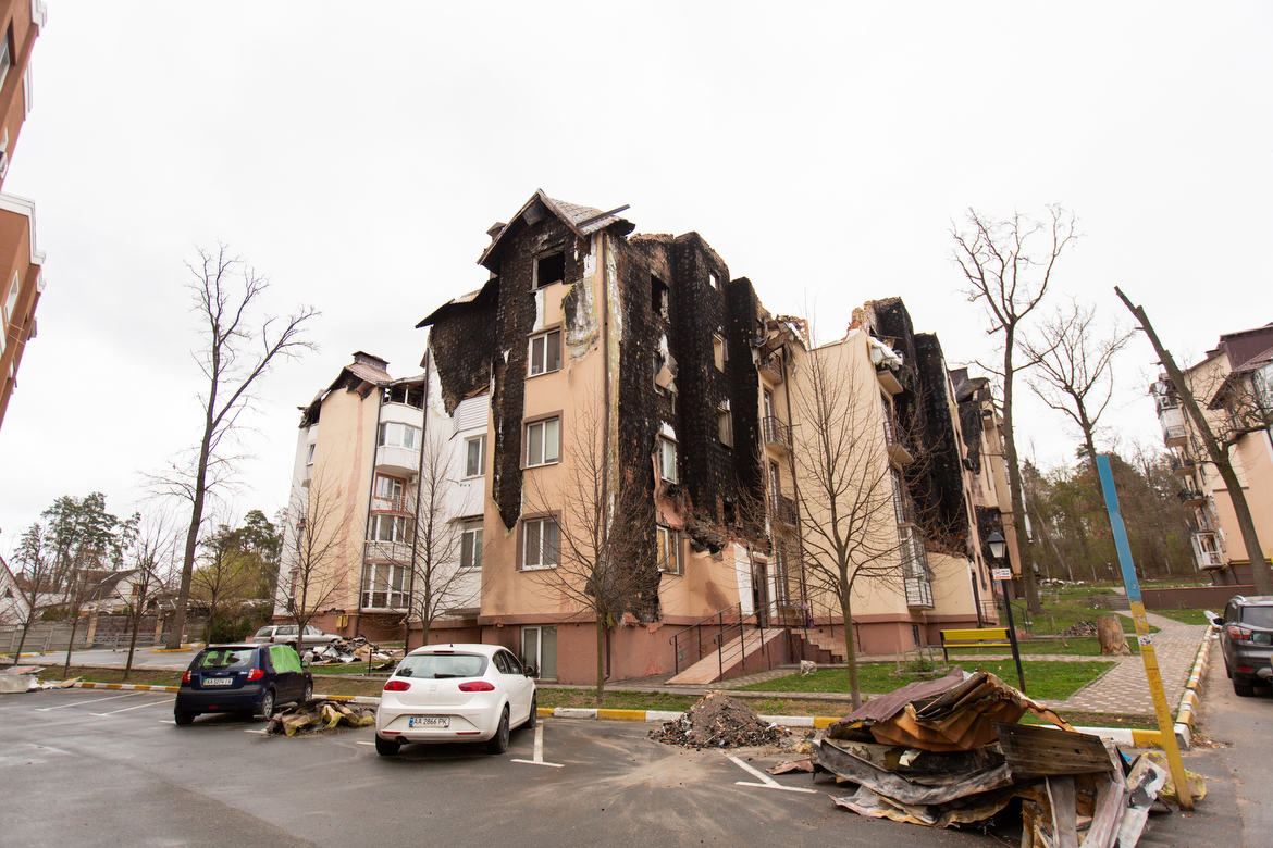 Irpin, Ukraine During the Russian Invasion Will the Russians may come back for another attempt to take Kyiv?