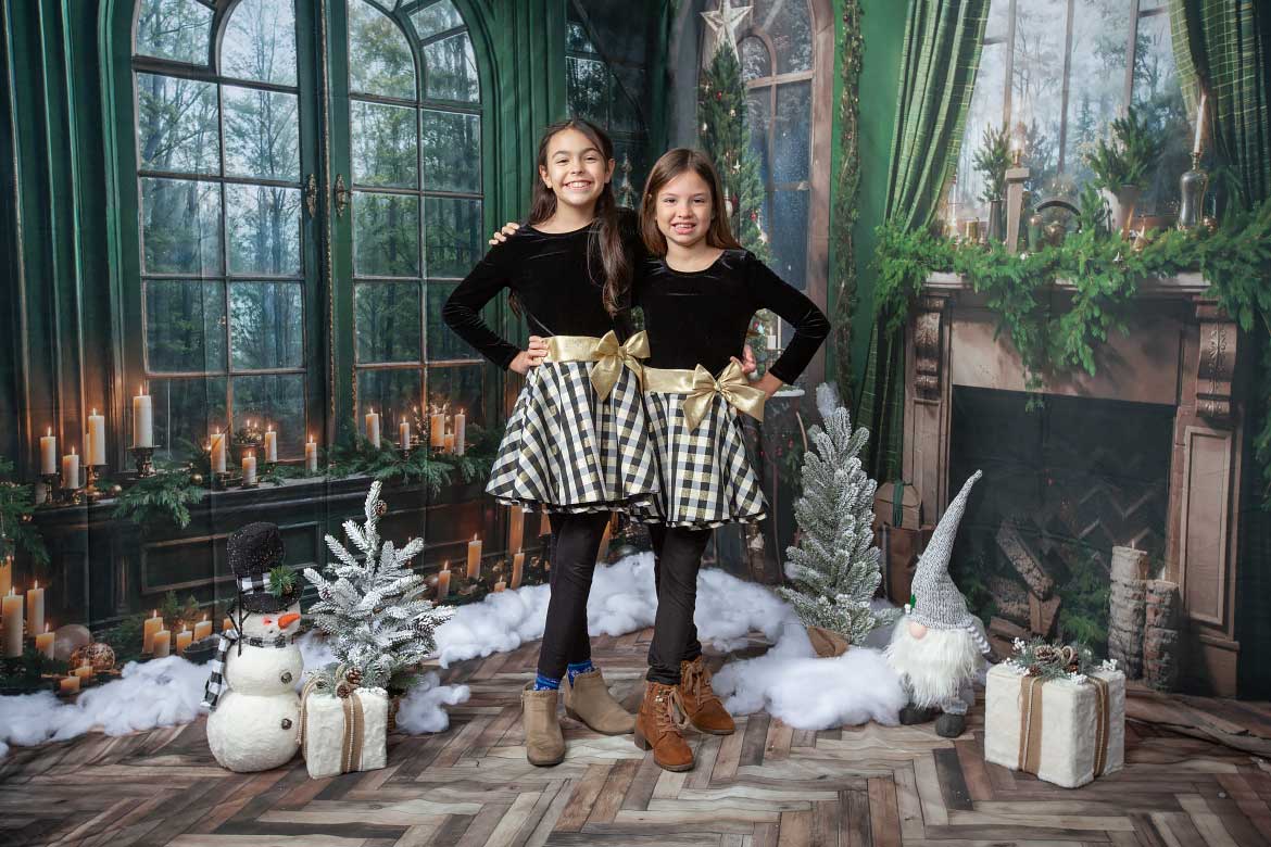 Notre Dame Christmas Photo Set