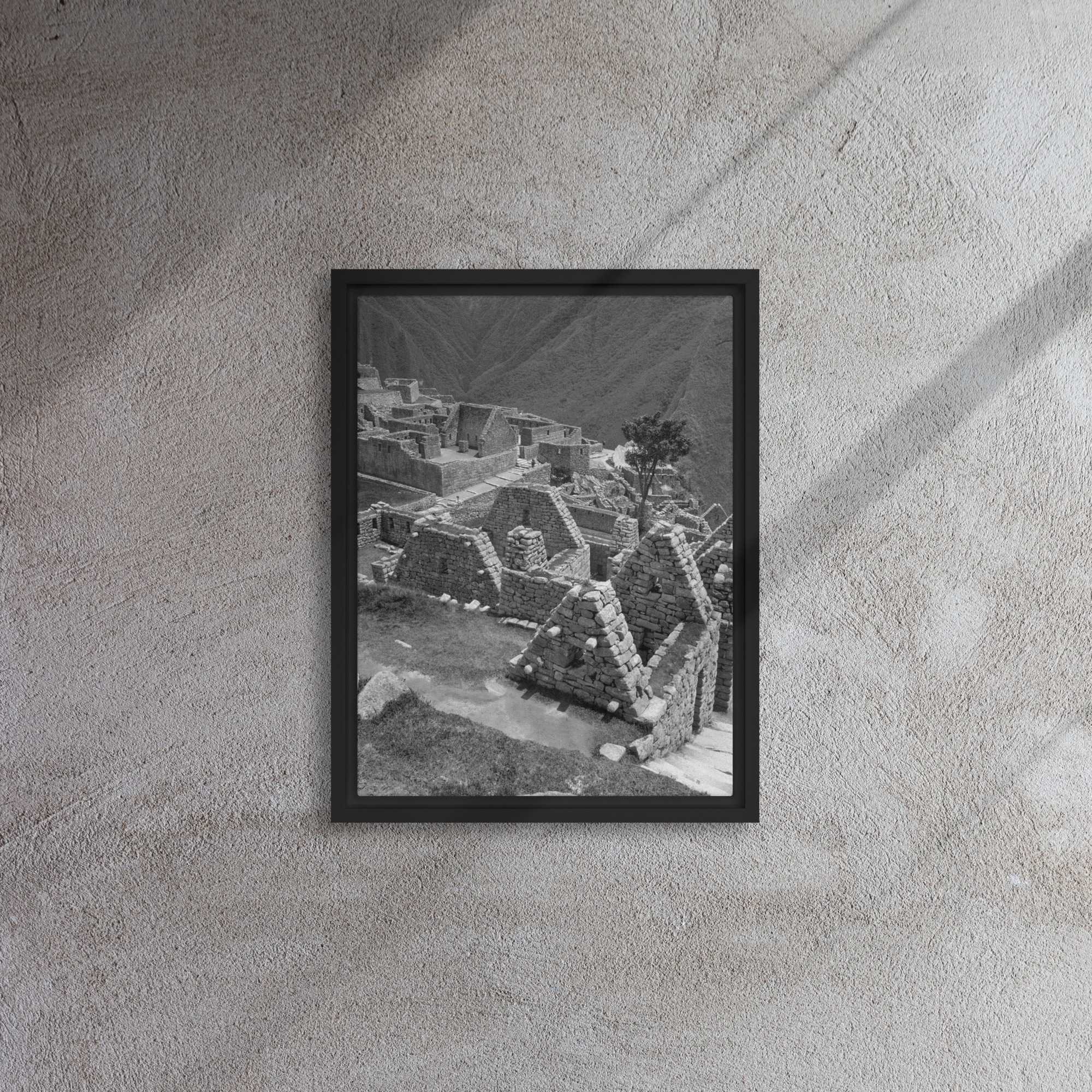 Macchu Picchu Temples Framed Canvas - Image 7