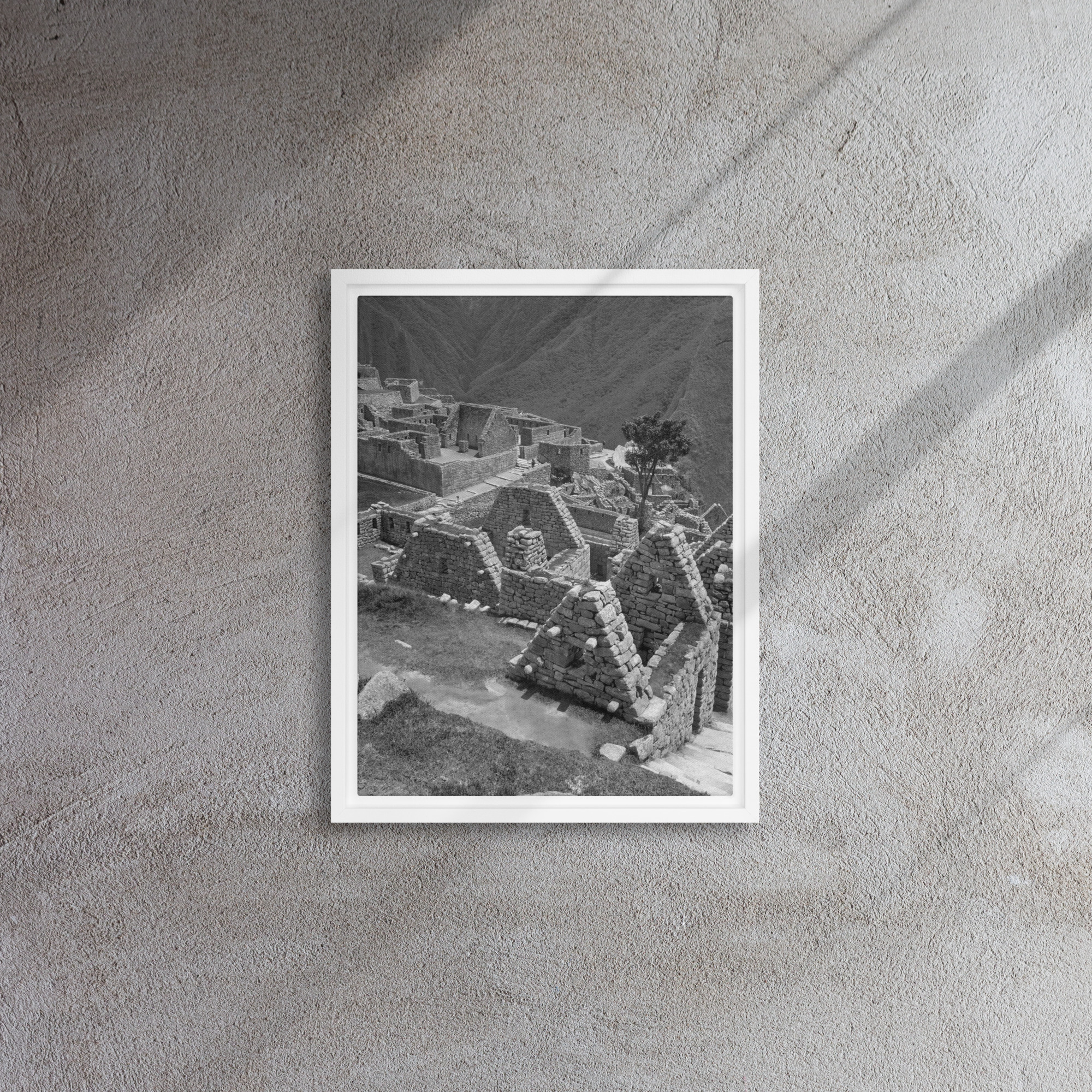 Macchu Picchu Temples Framed Canvas - Image 4