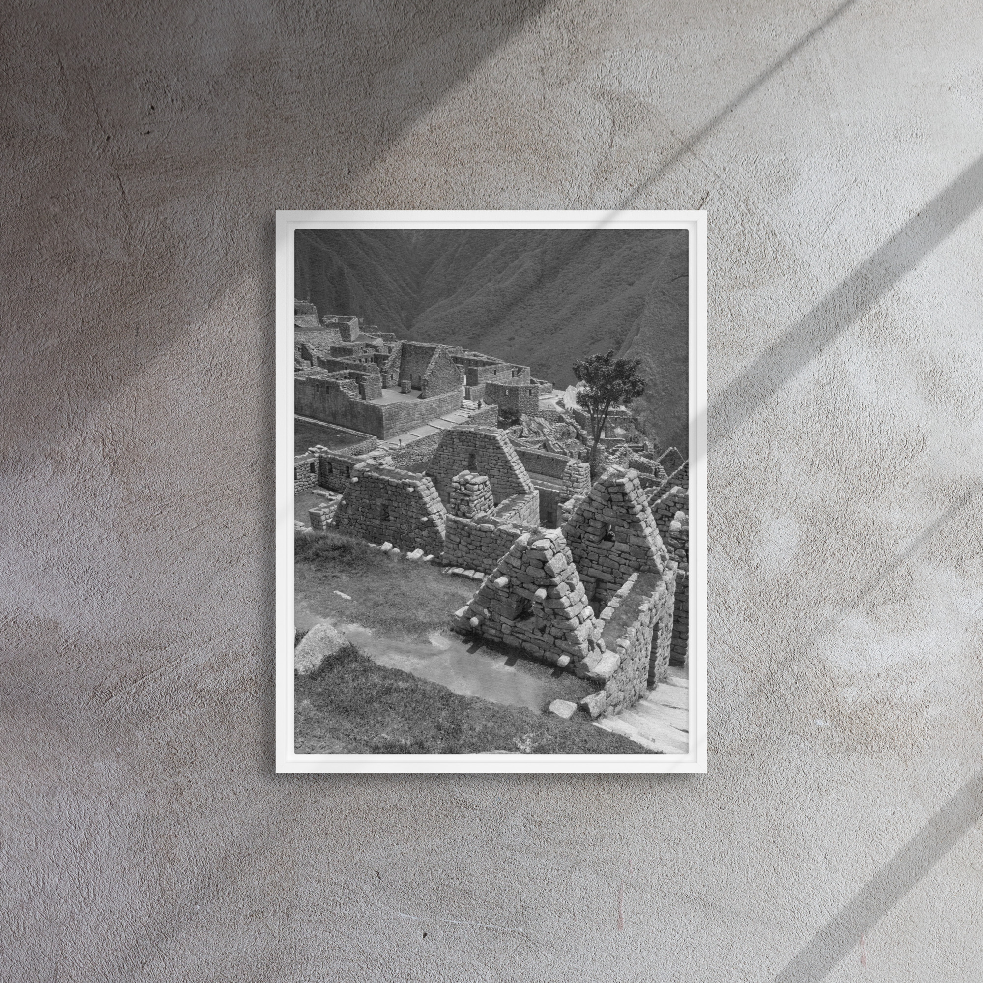 Macchu Picchu Temples Framed Canvas - Image 3