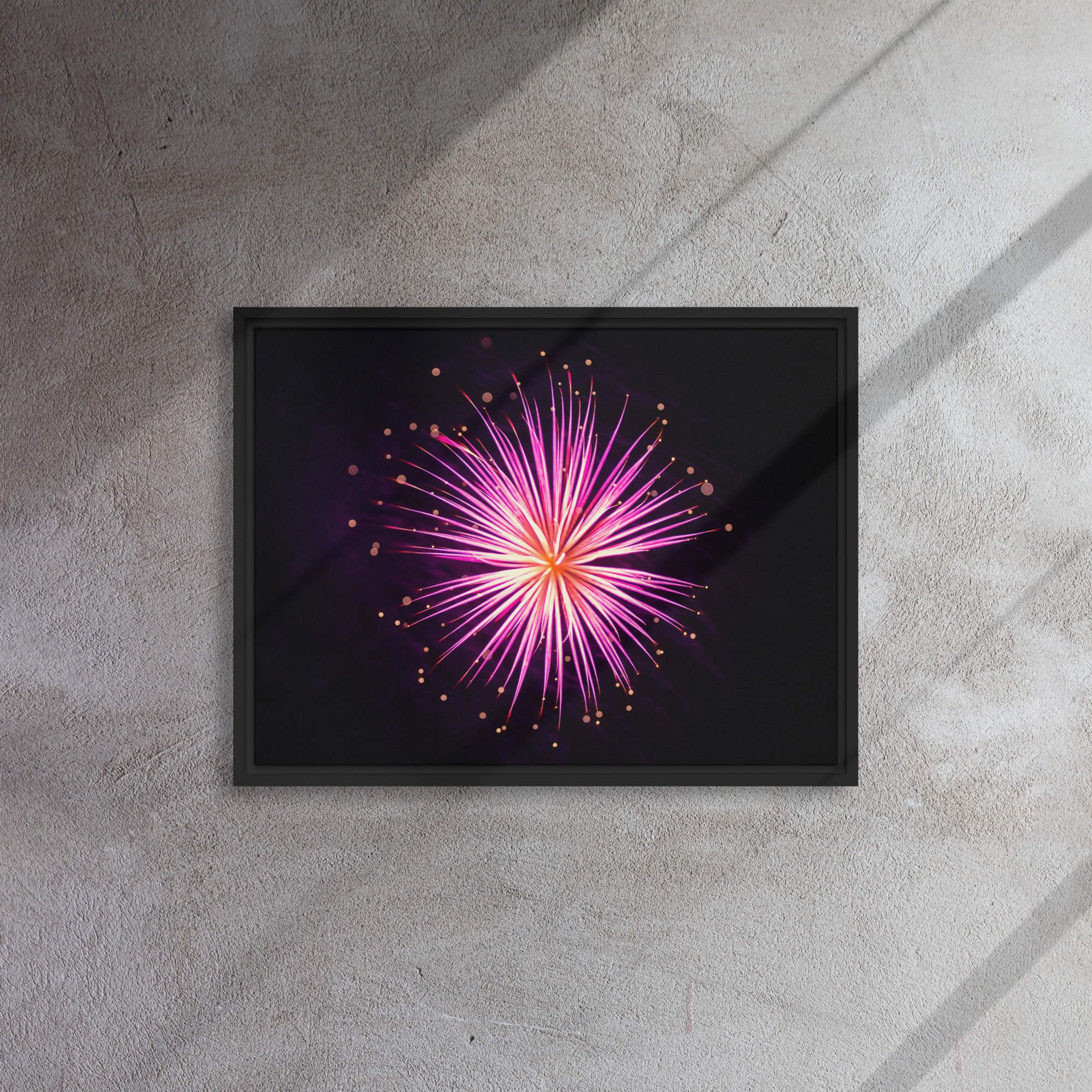 Moment of Explosion Framed Canvas - Image 6