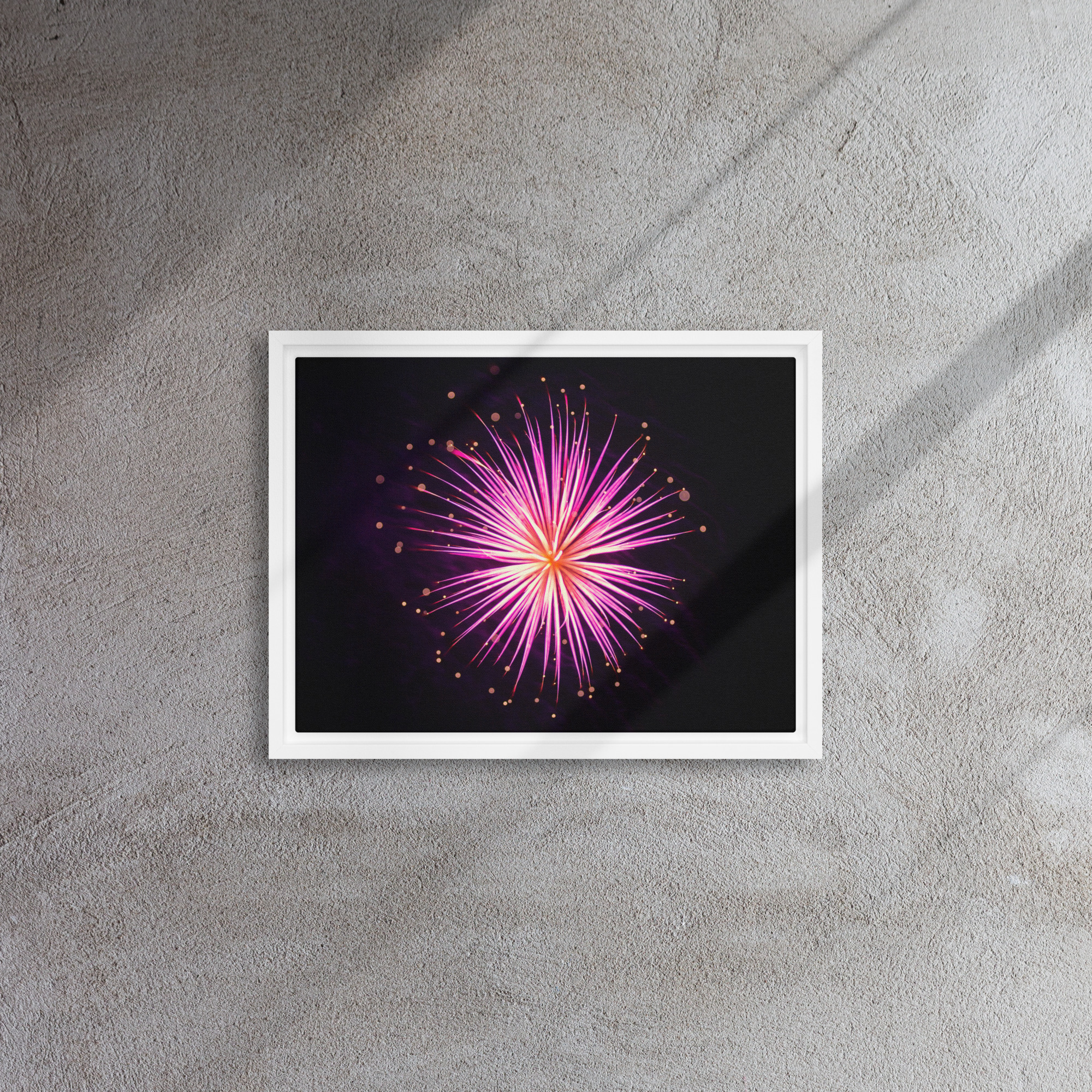 Moment of Explosion Framed Canvas - Image 4