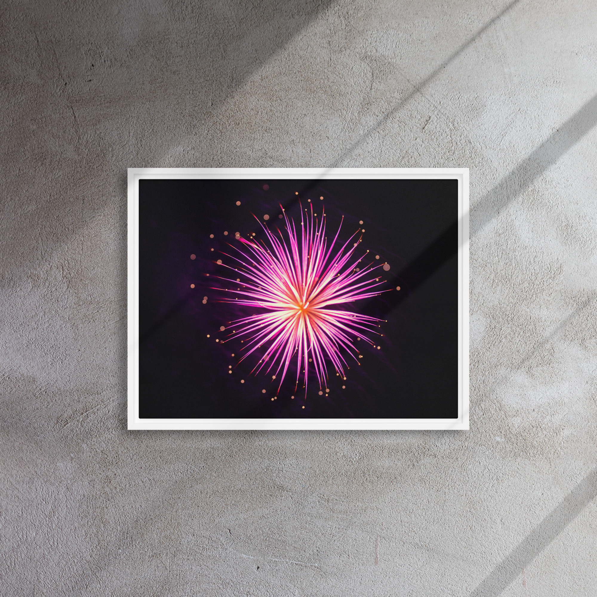 Moment of Explosion Framed Canvas - Image 3