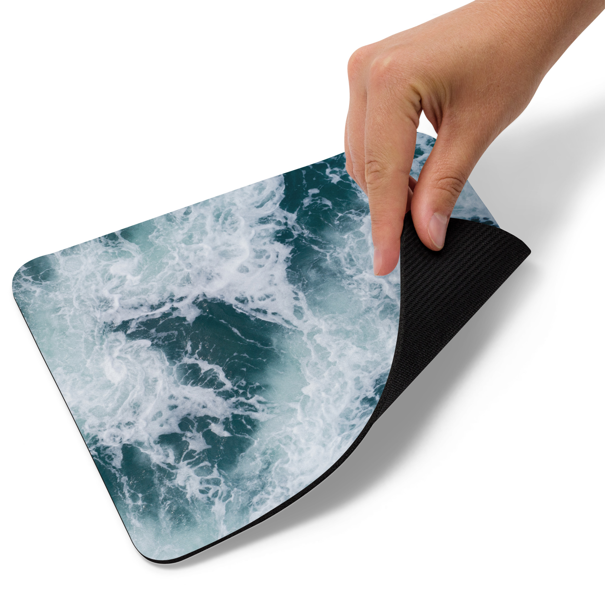 Sea Waves Mouse Pad - Image 4