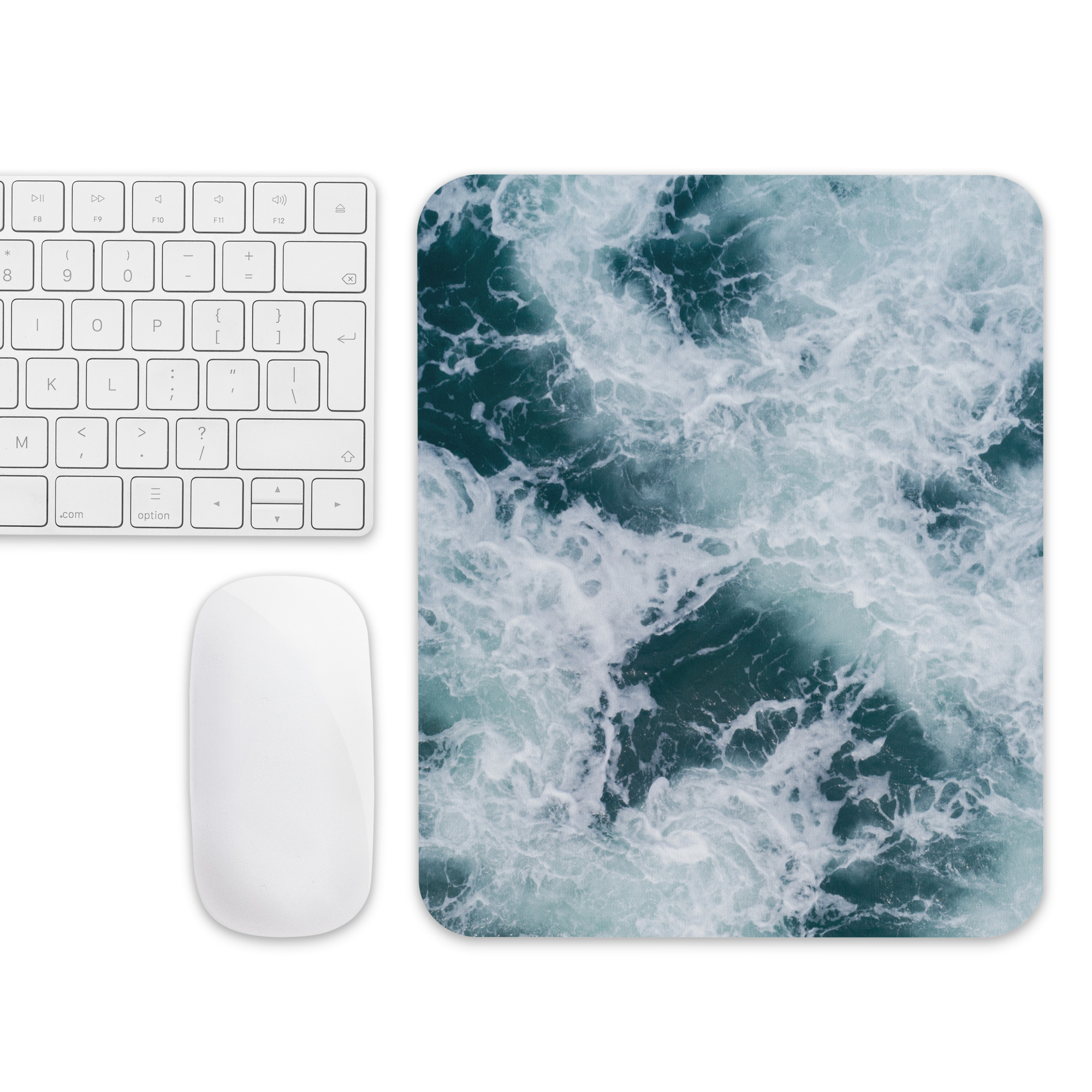 Sea Waves Mouse Pad - Image 3