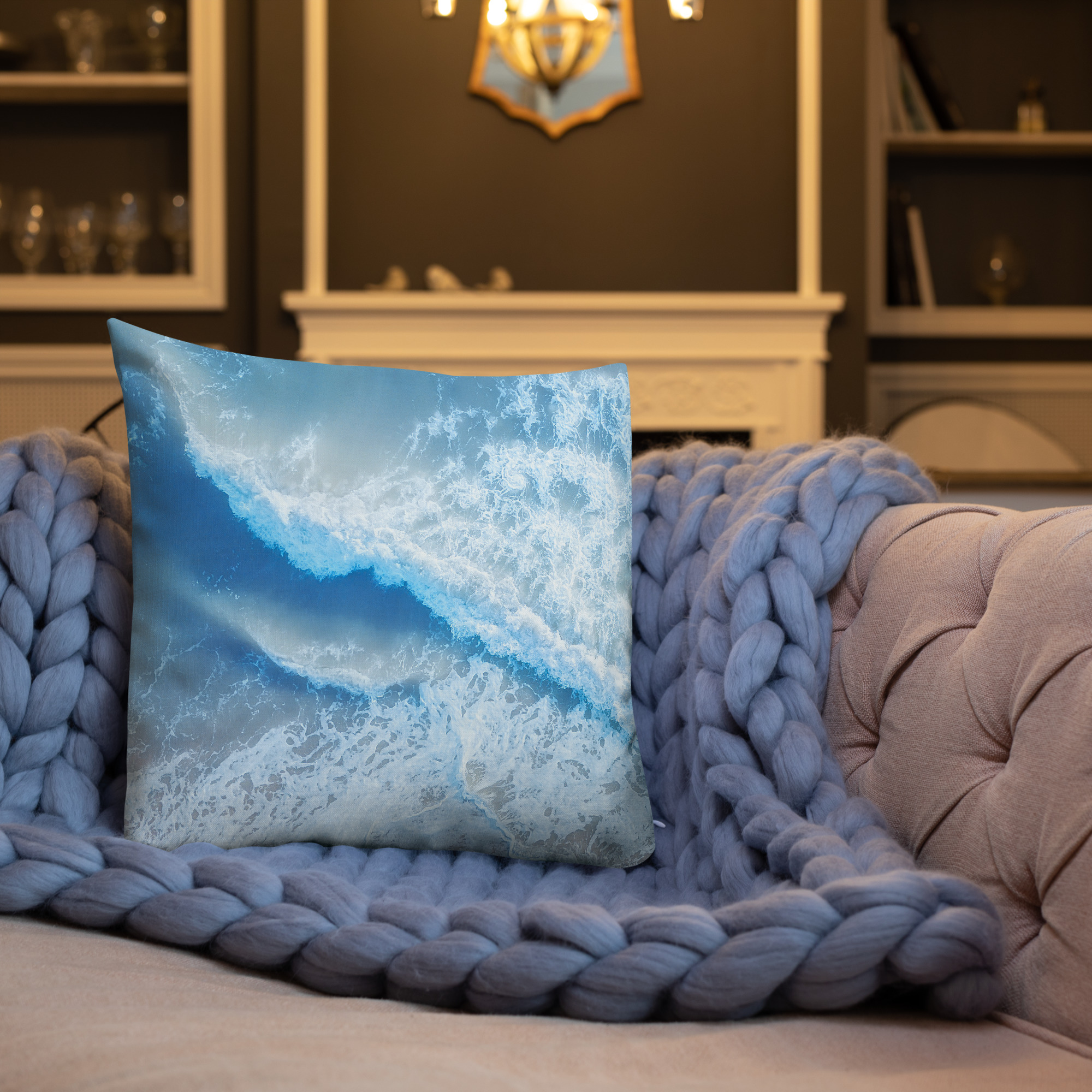 Crashing Waves Pillow - Image 4
