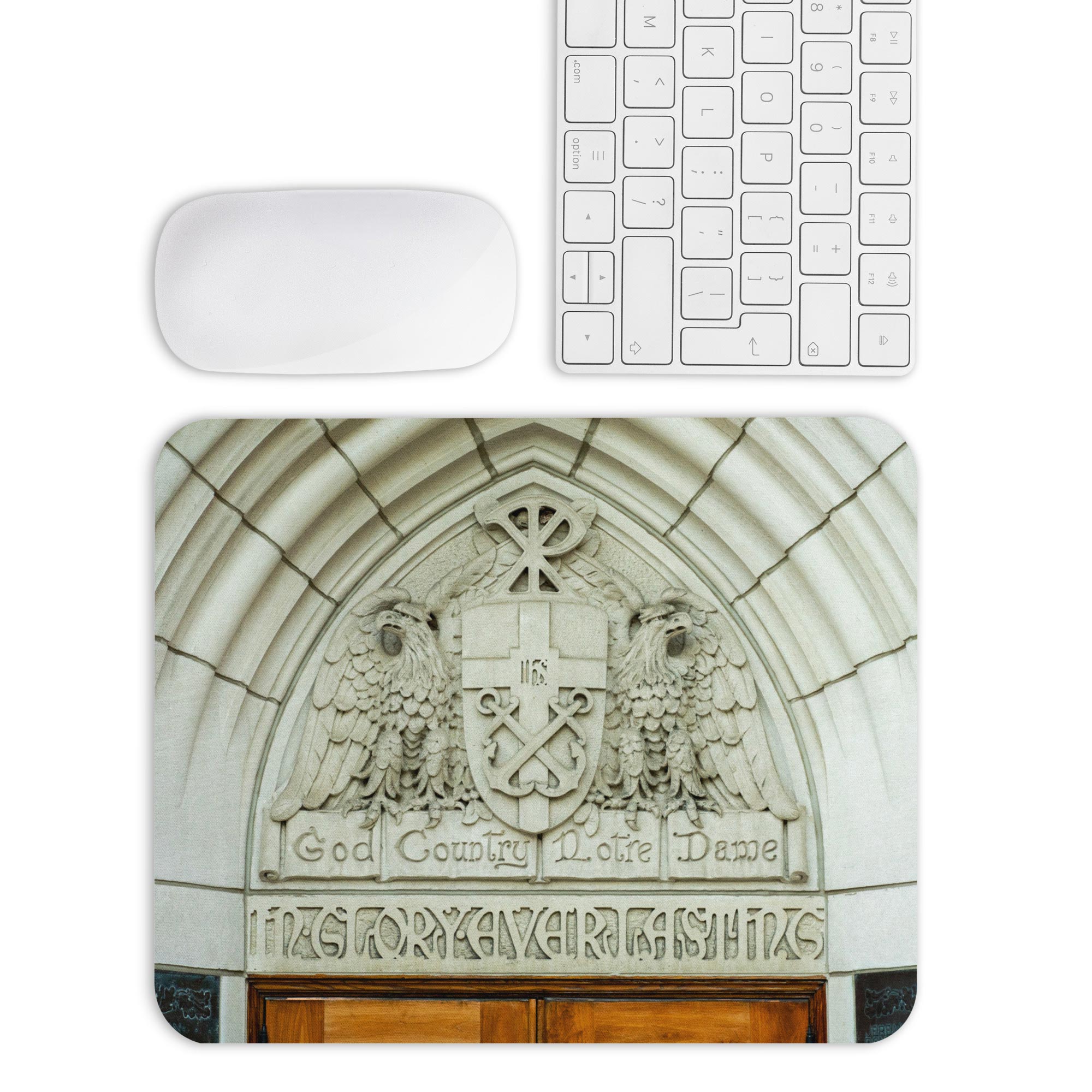 God, Country, Notre Dame Mouse Pad - Image 4