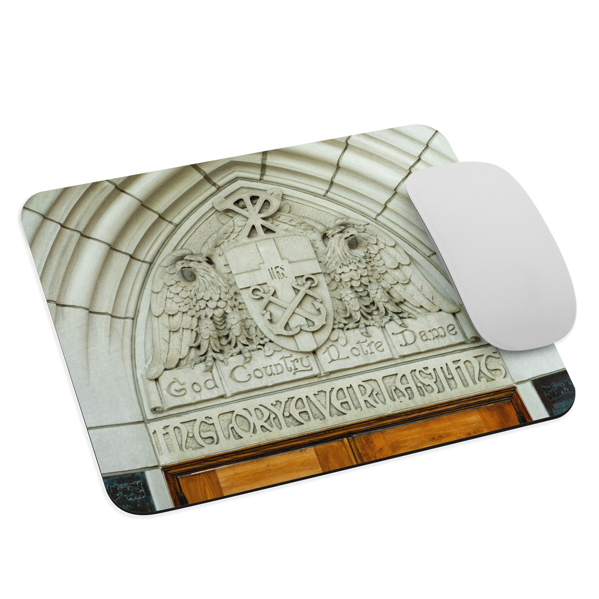 God, Country, Notre Dame Mouse Pad - Image 3
