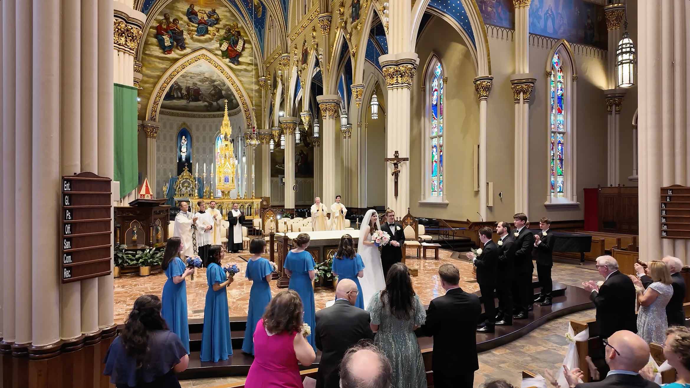 Notre Dame Basilica Ceremony Video Notre Dame Basilica Ceremony Video